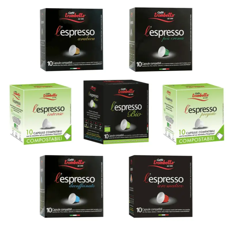 Caffè Trombetta L'Espresso Compatible capsule